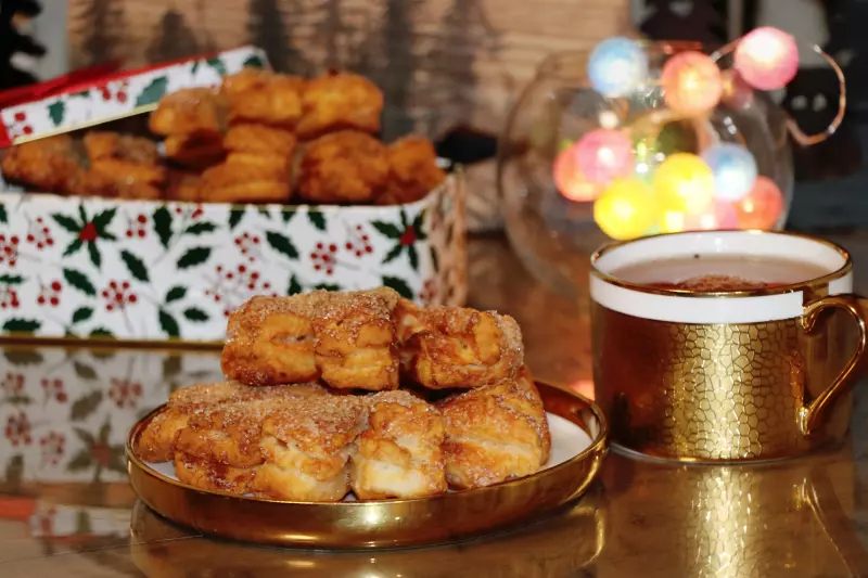 Печенье творожное  "Гусиные лапки"