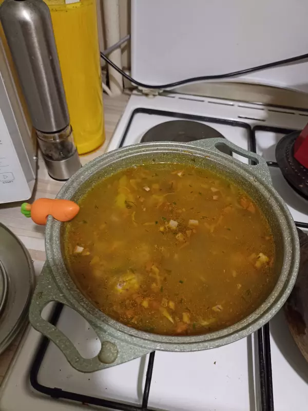 Суп с фрикадельками (классика жанра)