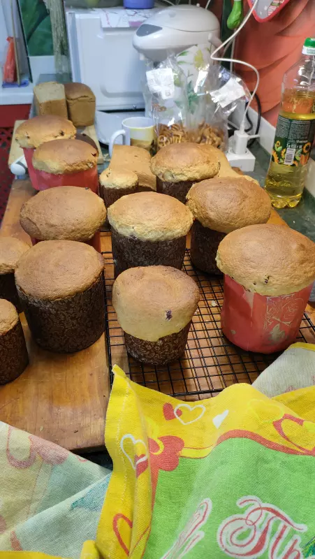 Куличи (паски) пасхальные заварные от Светты