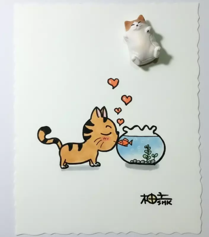 Очарование наивного стиля: подарок за 10 минут