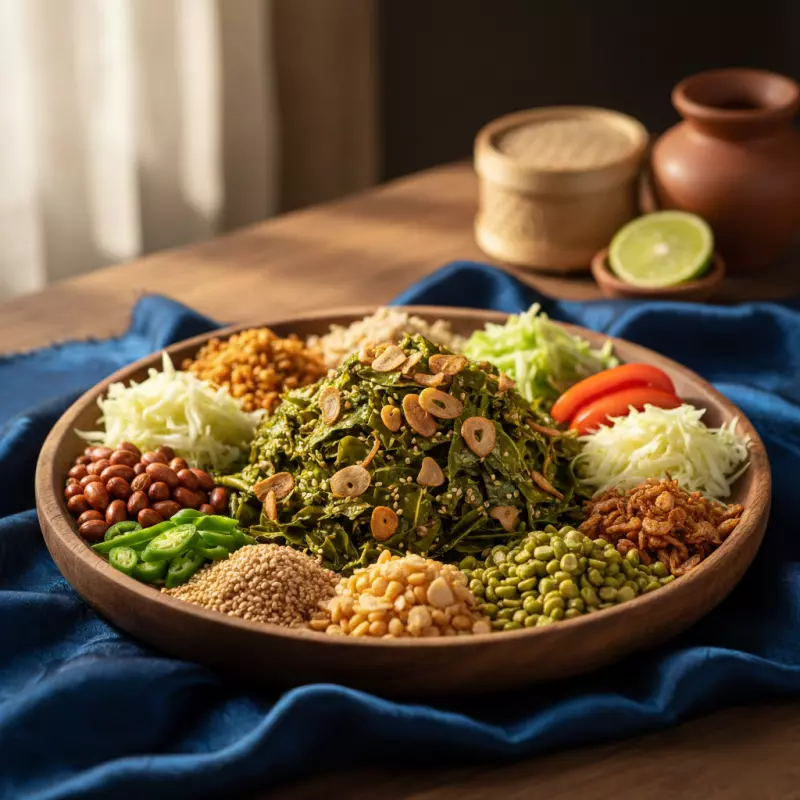 Чай, который едят: магия бирманского салата Лэпхэт-тхок