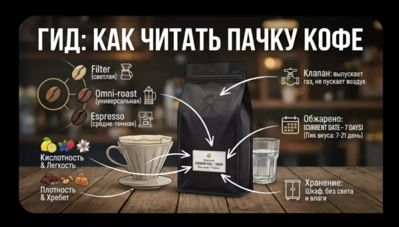 Гид: как читать пачку кофе и не разочароваться в чашке