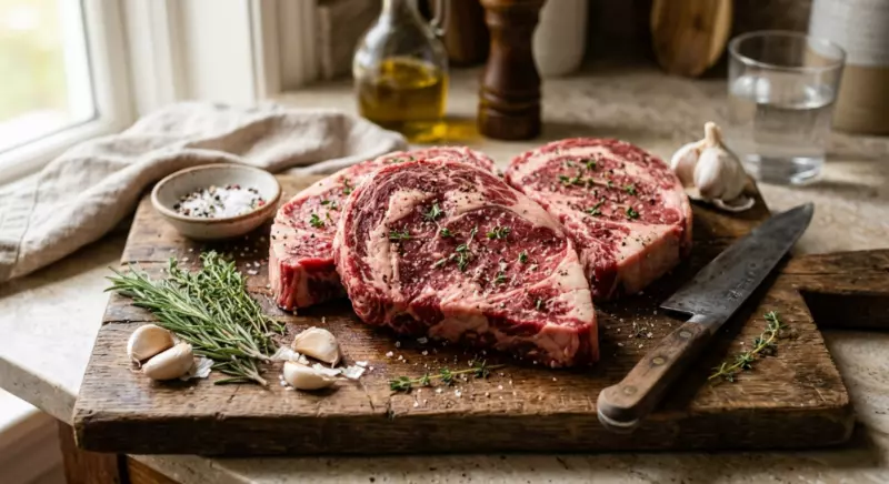 Как выбрать сырой стейк по цвету