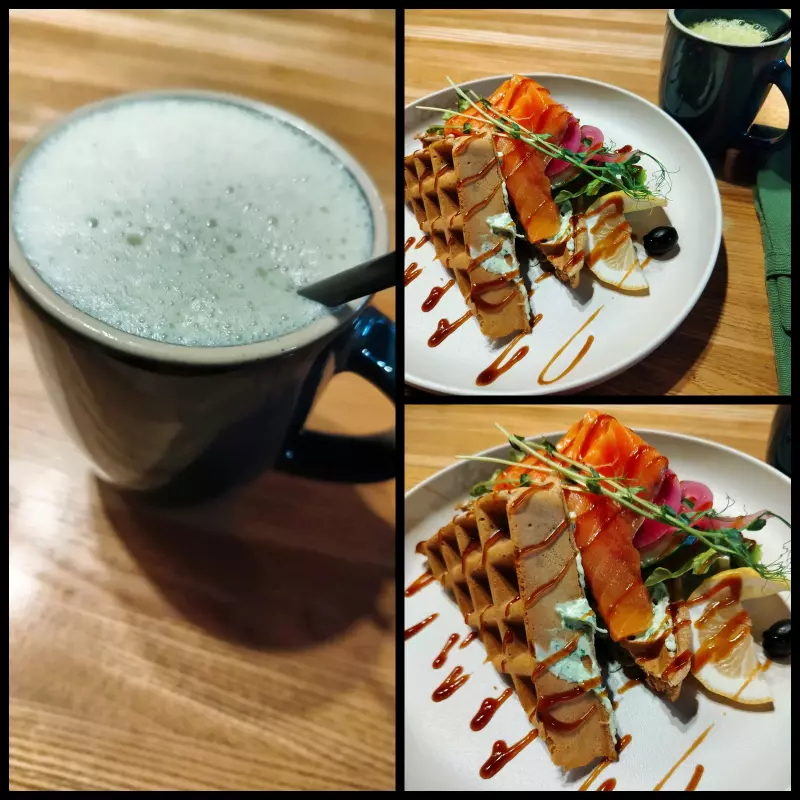 Матча латте