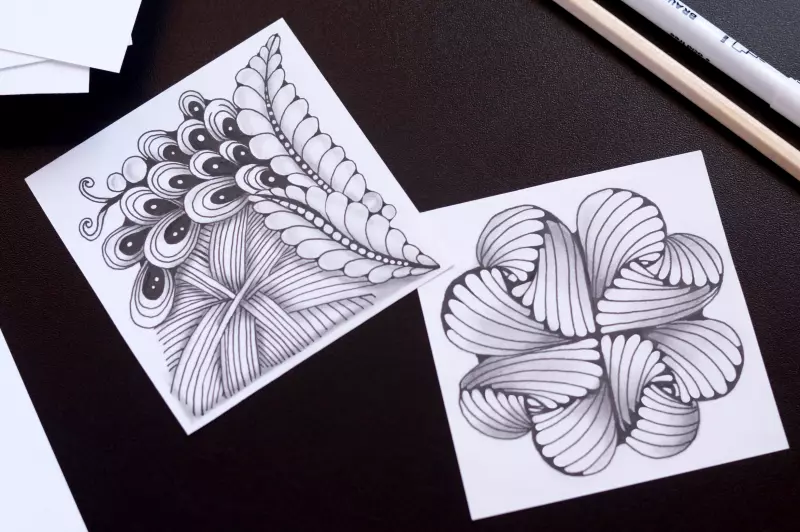 Зентангл — медитация кончиком пера