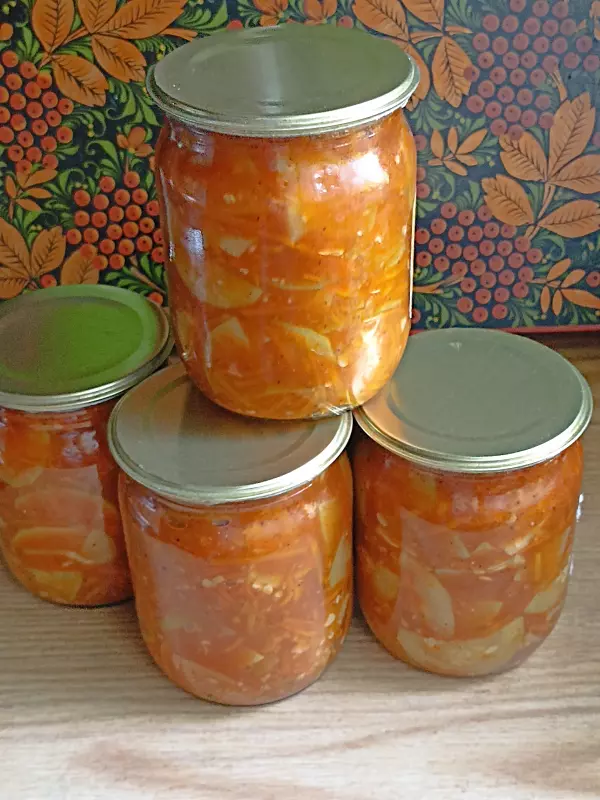 Кабачки с Краснодарским соусом