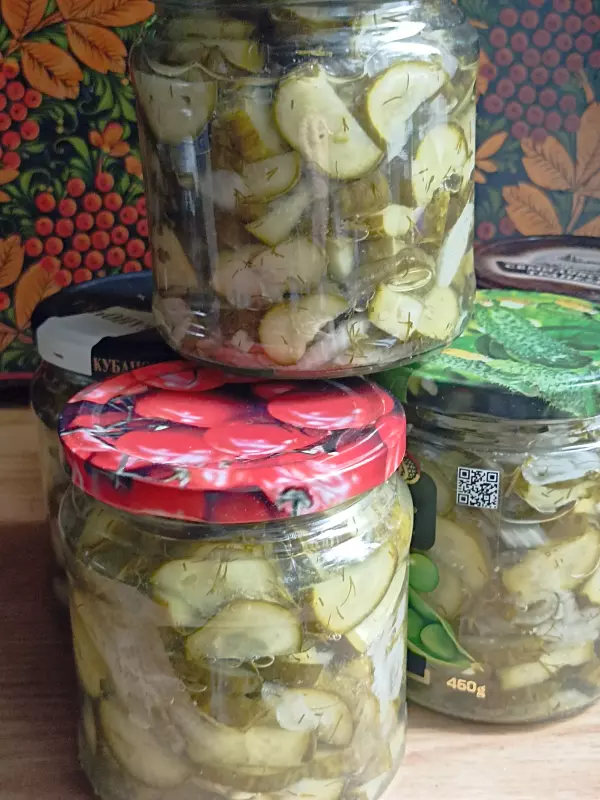 Огурчики салатные, закусочные, нежинские