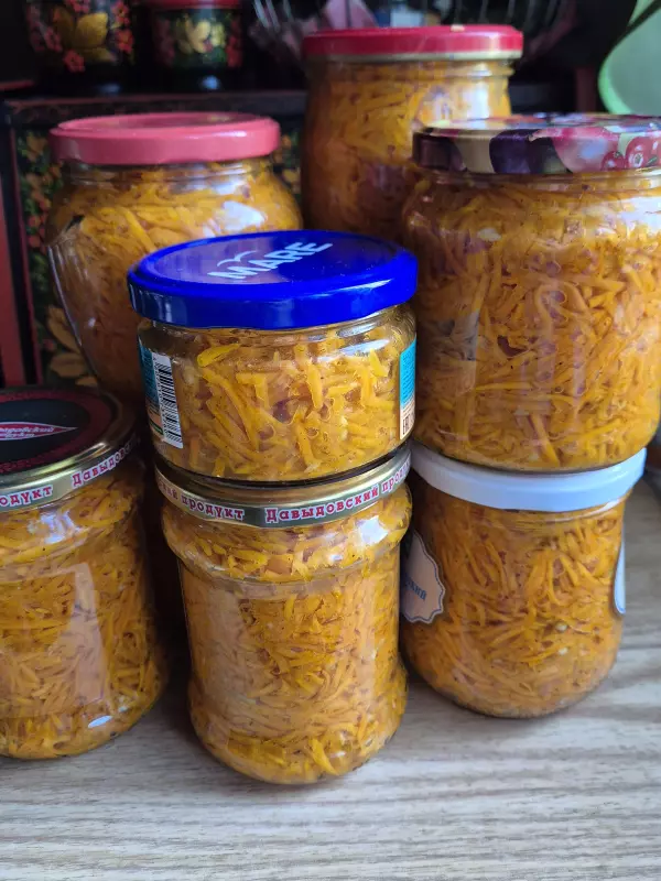 Морковь по-корейски на зиму