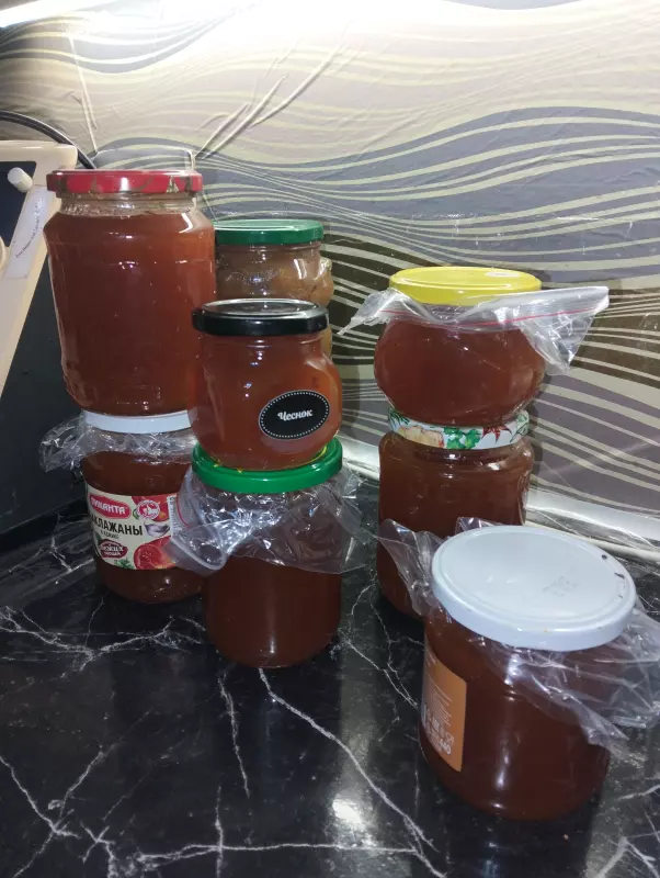 Ленивое варенье в духовке