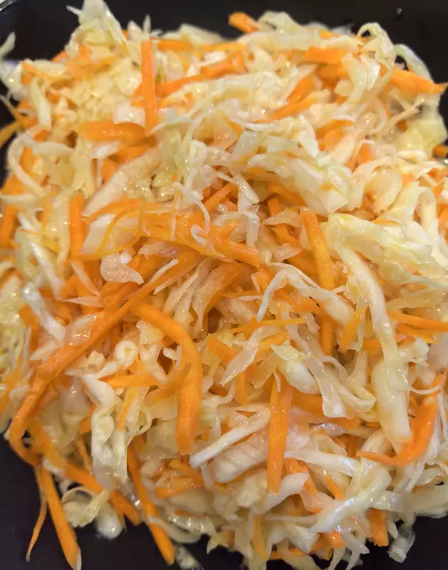 Капуста с чесночным ароматом