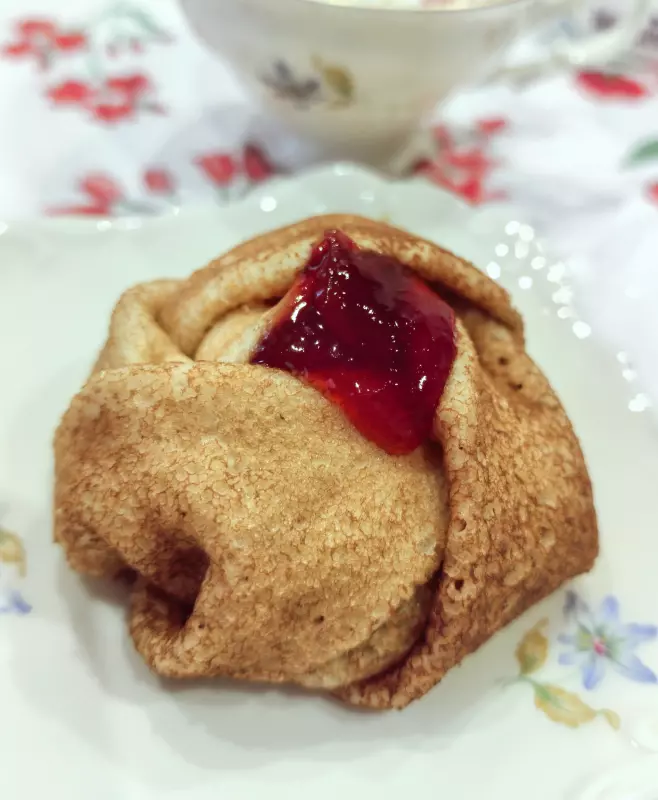 Святочные овсяные блинчики