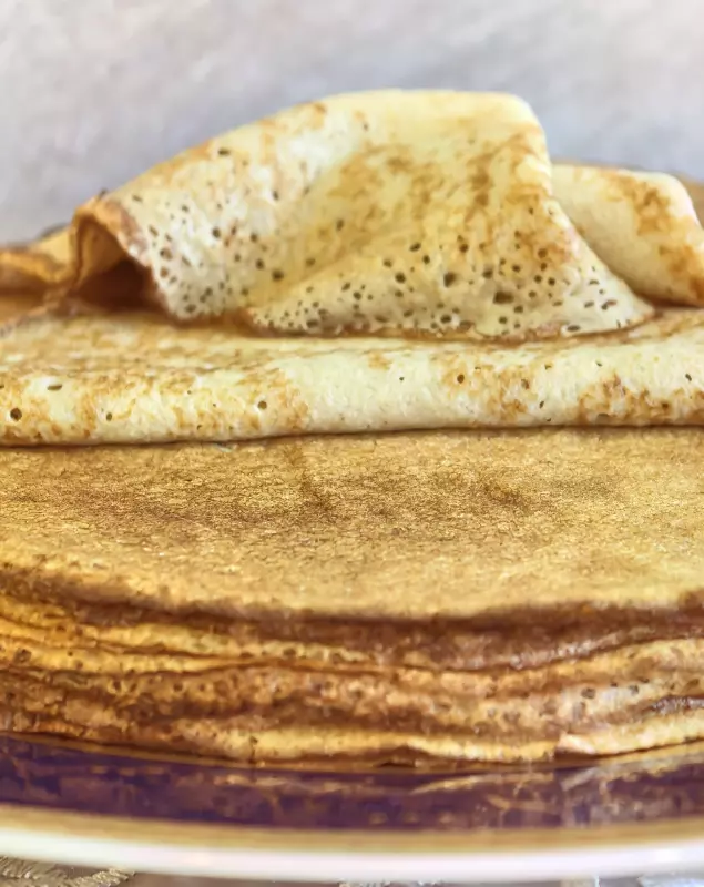 Святочные овсяные блинчики