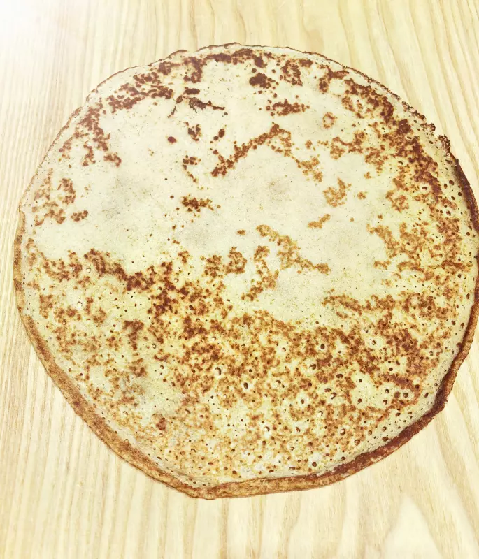 Святочные овсяные блинчики