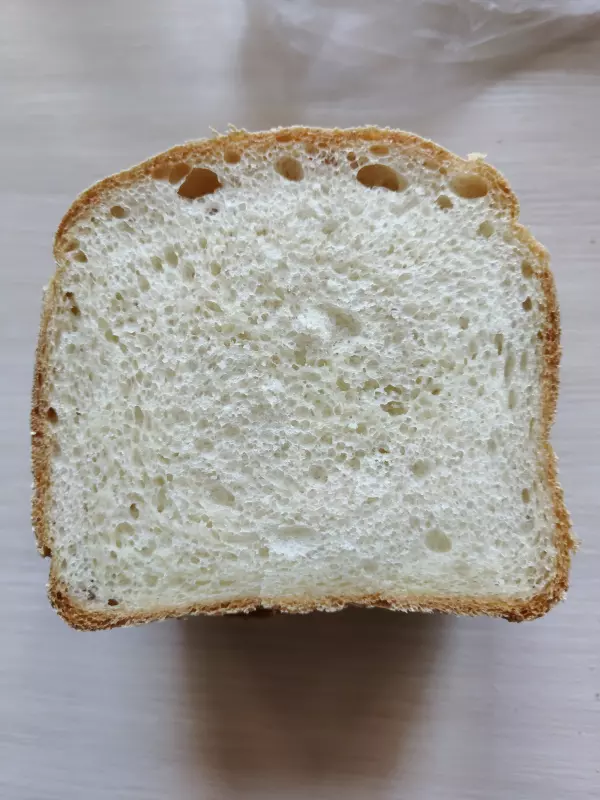 Постный манный хлеб