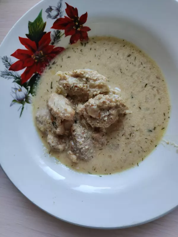 Жаж би лабан (курица в йогурте)