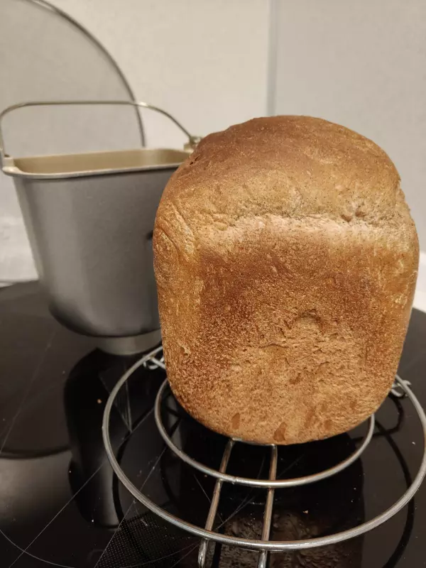 Чиабатта с ржаной мукой и солодом