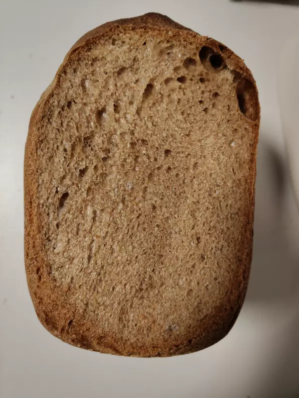 Чиабатта с ржаной мукой и солодом