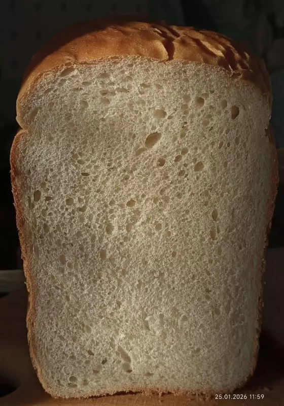 Японский хлеб премиум со свежими сливками (Panasonic)