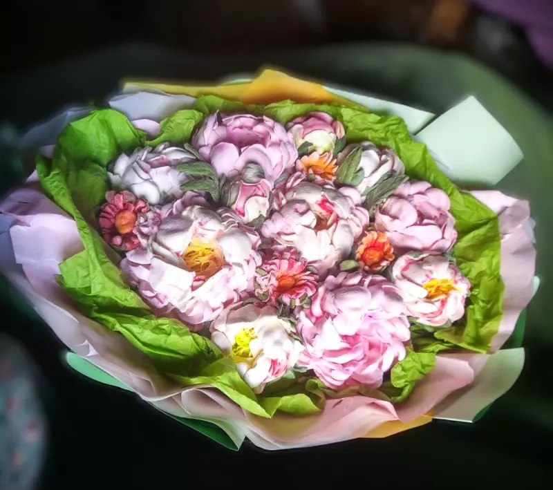 Зефирные букеты и композиции