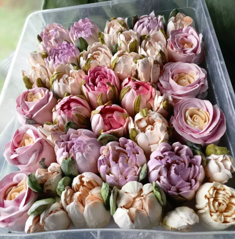 Зефирные букеты и композиции