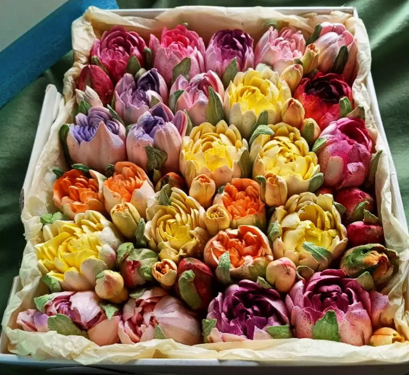 Зефирные букеты и композиции