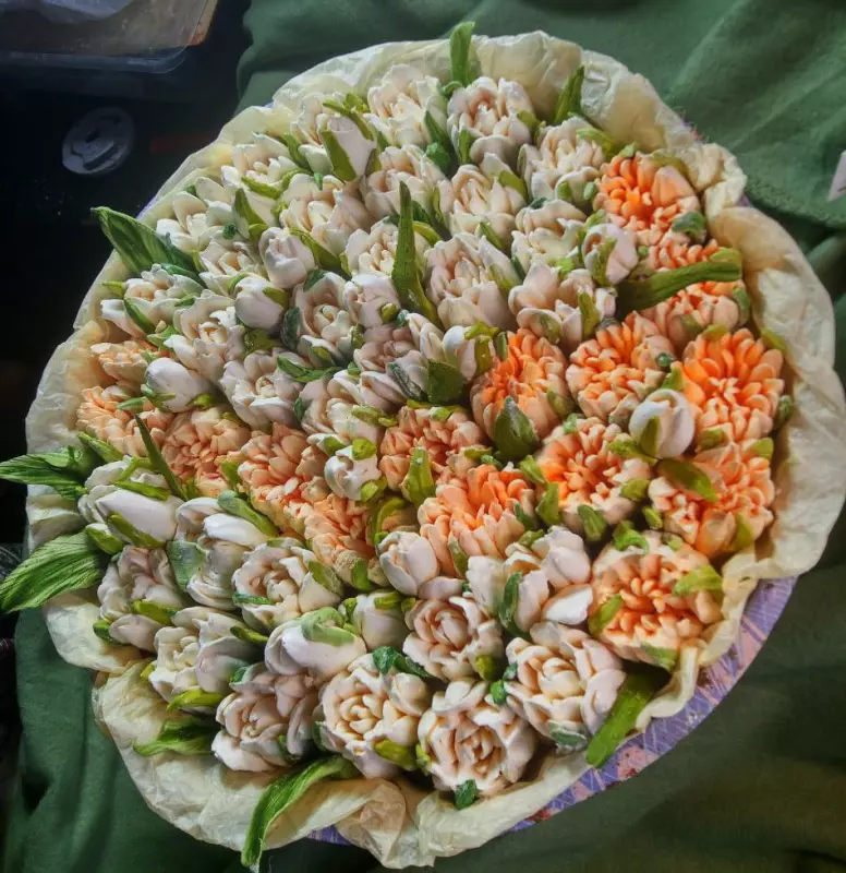 Зефирные букеты и композиции