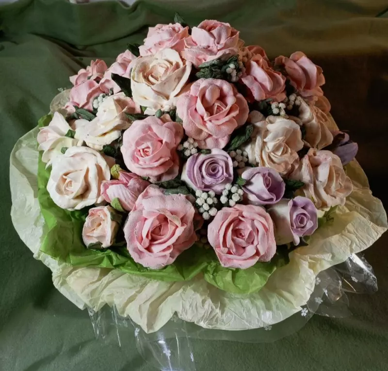 Зефирные букеты и композиции