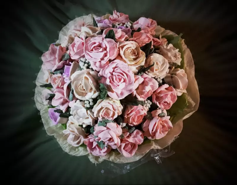 Зефирные букеты и композиции