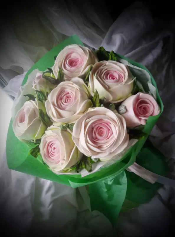 Зефирные букеты и композиции