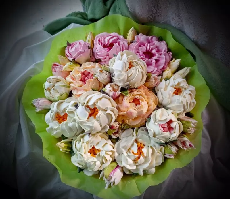 Зефирные букеты и композиции