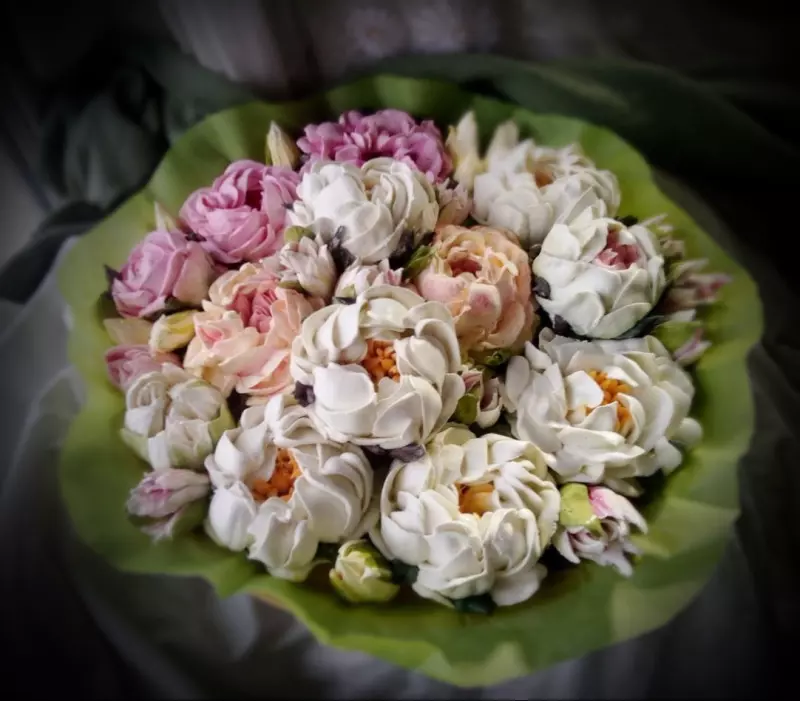 Зефирные букеты и композиции