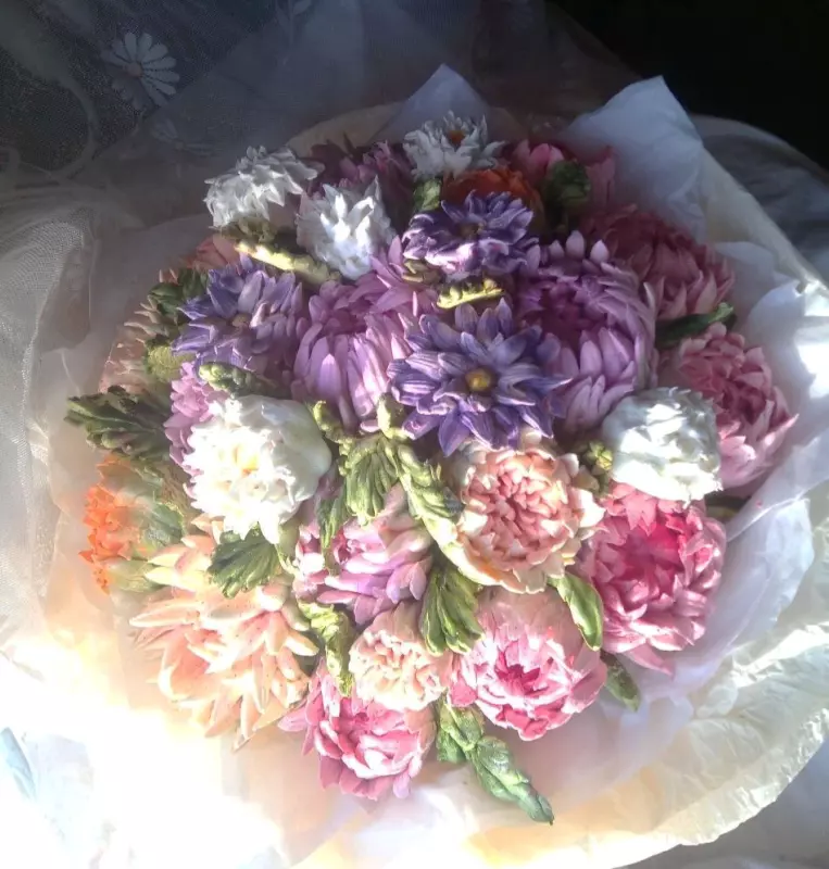 Зефирные букеты и композиции