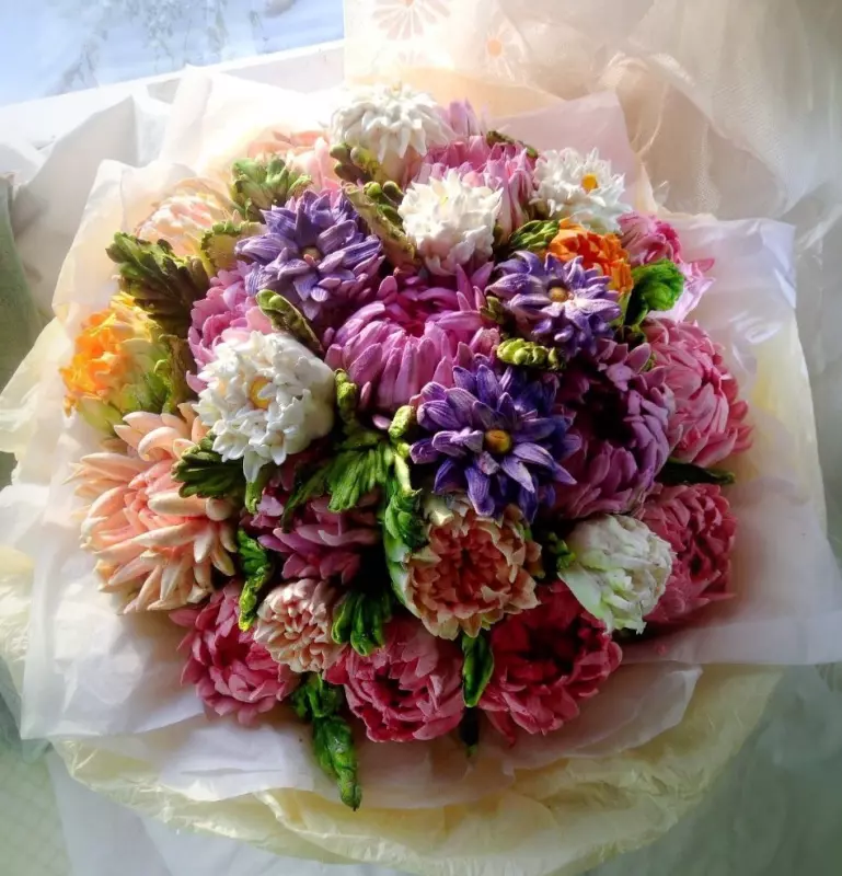 Зефирные букеты и композиции