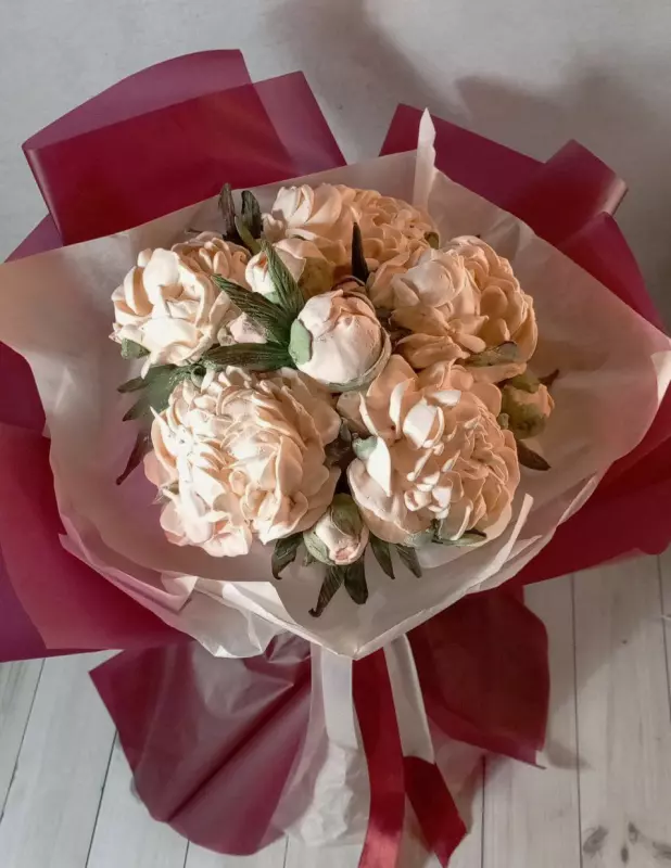 Зефирные букеты и композиции