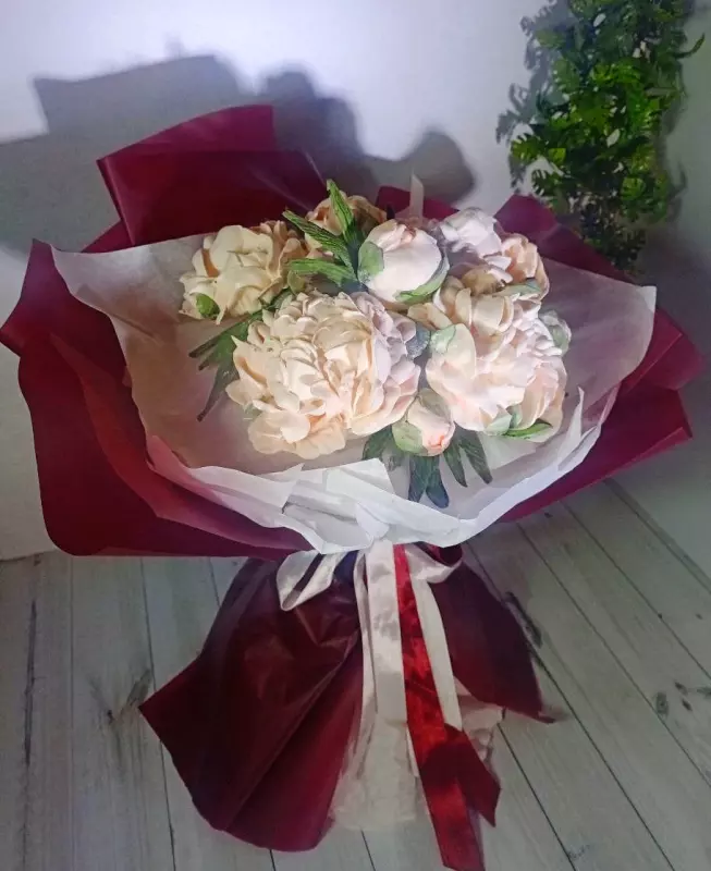 Зефирные букеты и композиции