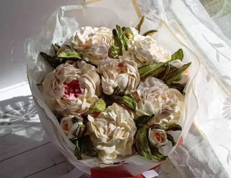 Зефирные букеты и композиции