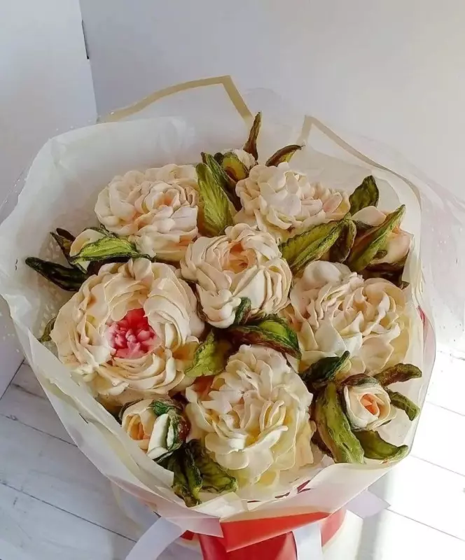 Зефирные букеты и композиции