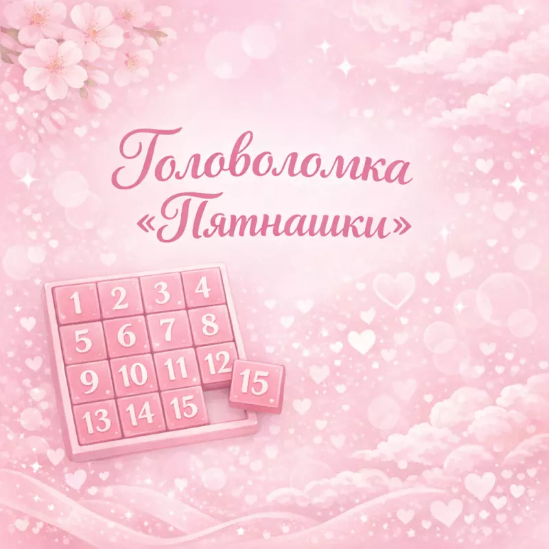 🔢 Головоломка «Пятнашки»
