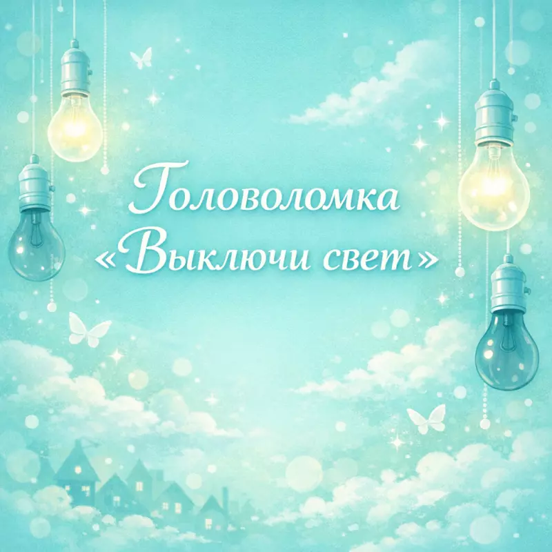 💡 Головоломка «Выключи свет»