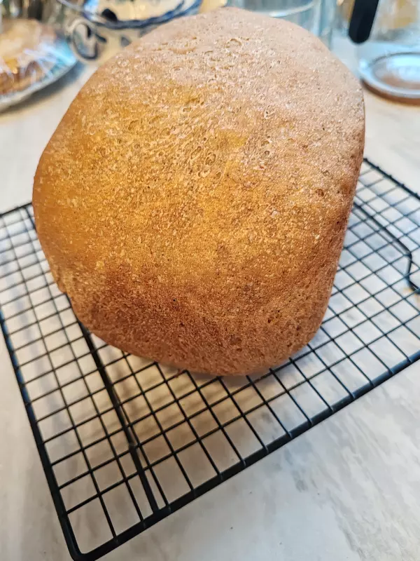 Хлеб Селянский на закваске в хлебопечке