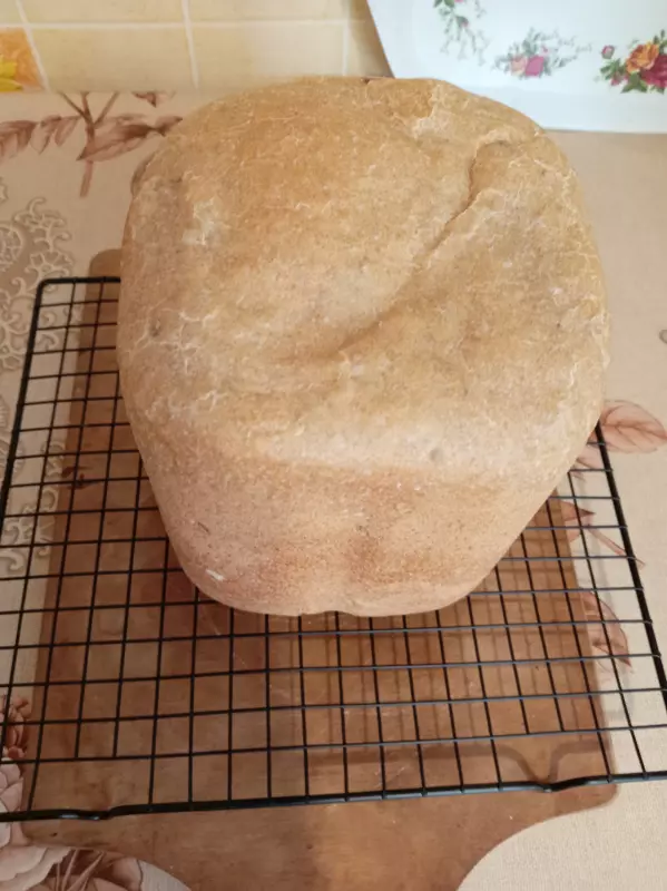 Мой первый цельнозерновой хлеб