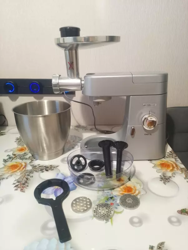Кухонная машина Kenwood Chef XL KVL4100S + полный комплект насадок