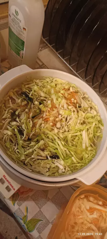Щи, как из русской печи (медленноварка)