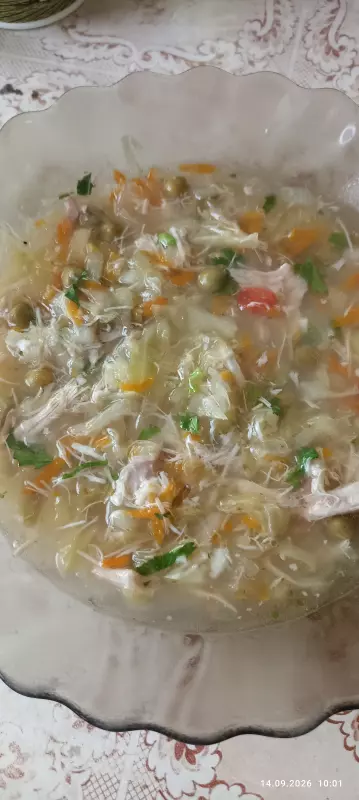 Щи, как из русской печи (медленноварка)