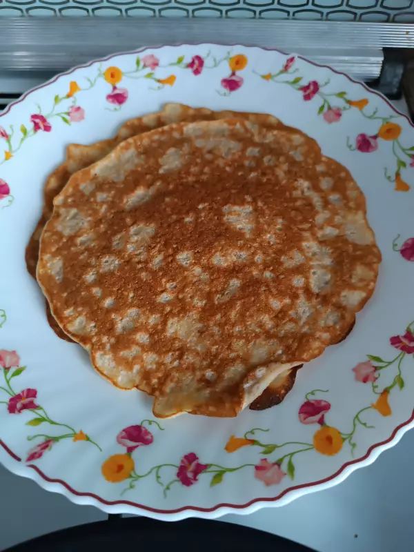 Блинчики "Дружба овсянки и манки"