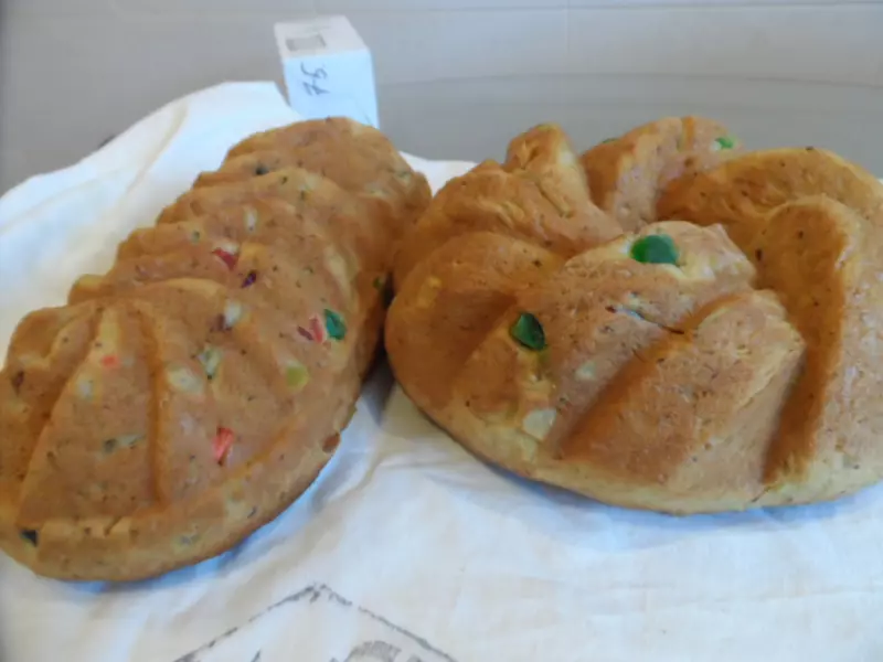 Кулич из "венского" теста в хлебопечке