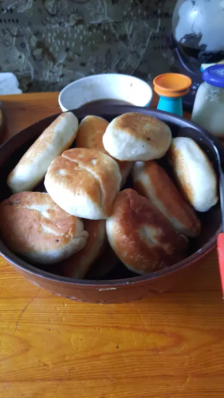 Очень вкусное тесто для жареных пирожков