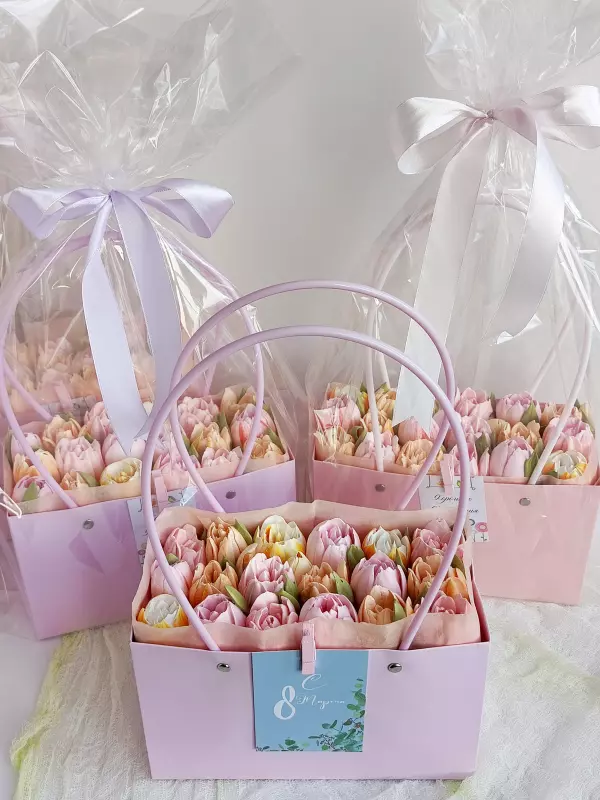 Зефирные букеты и композиции