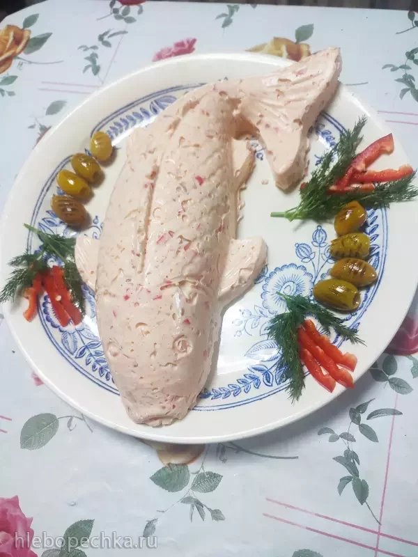 Салат из крабовых палочек "Закуска крабоеда"