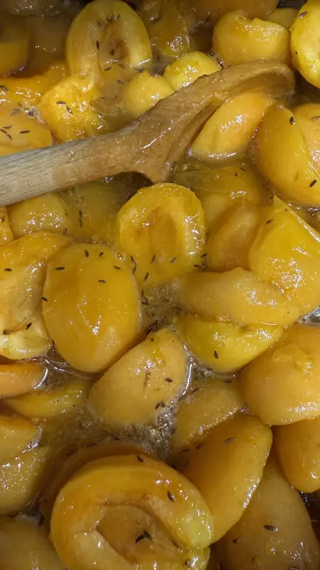 Абрикосовый джем с тмином как вкусовая  добавка к сыру